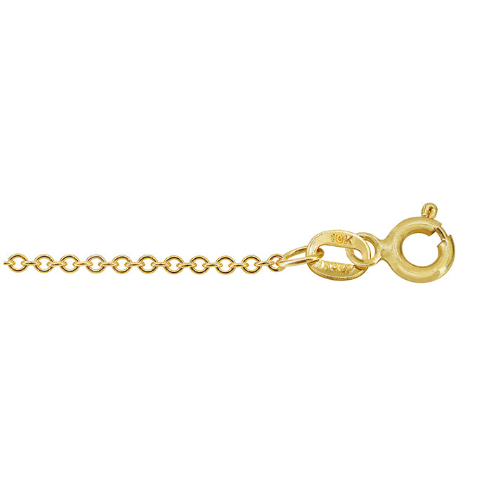 Classic Yellow Gold Cable Chain