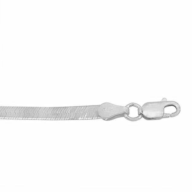 Sterling Silver 3.5mm Herringbone Chain