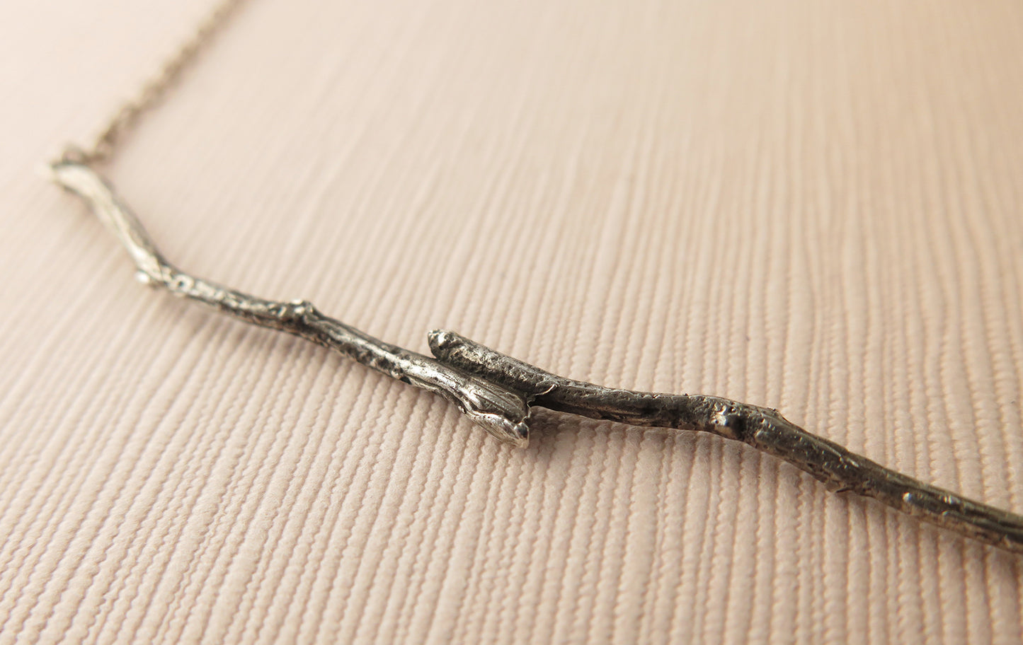 twig necklace, nature inspired jewelry, organic jewelry, textured jewellery