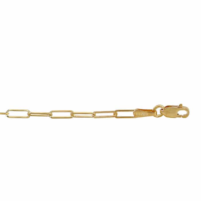 Gold Paperclip Chain