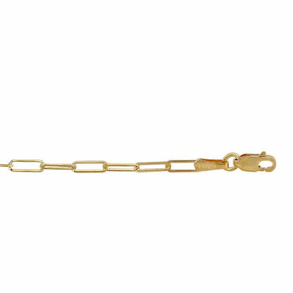 Gold Paperclip Chain