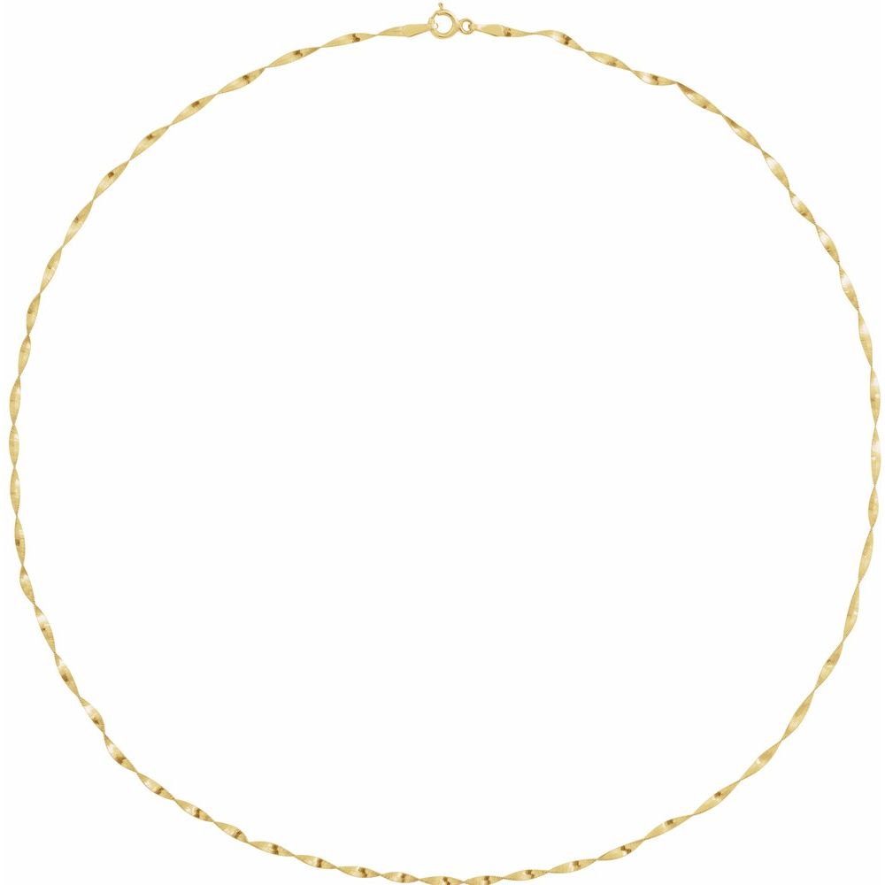 Twisted Herringbone Chain