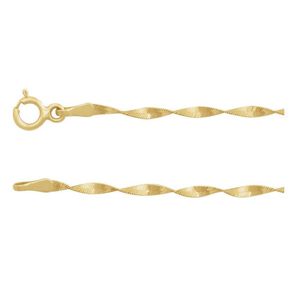 Twisted Herringbone Chain