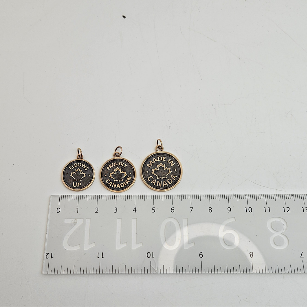 Made in Canada Coin Pendant