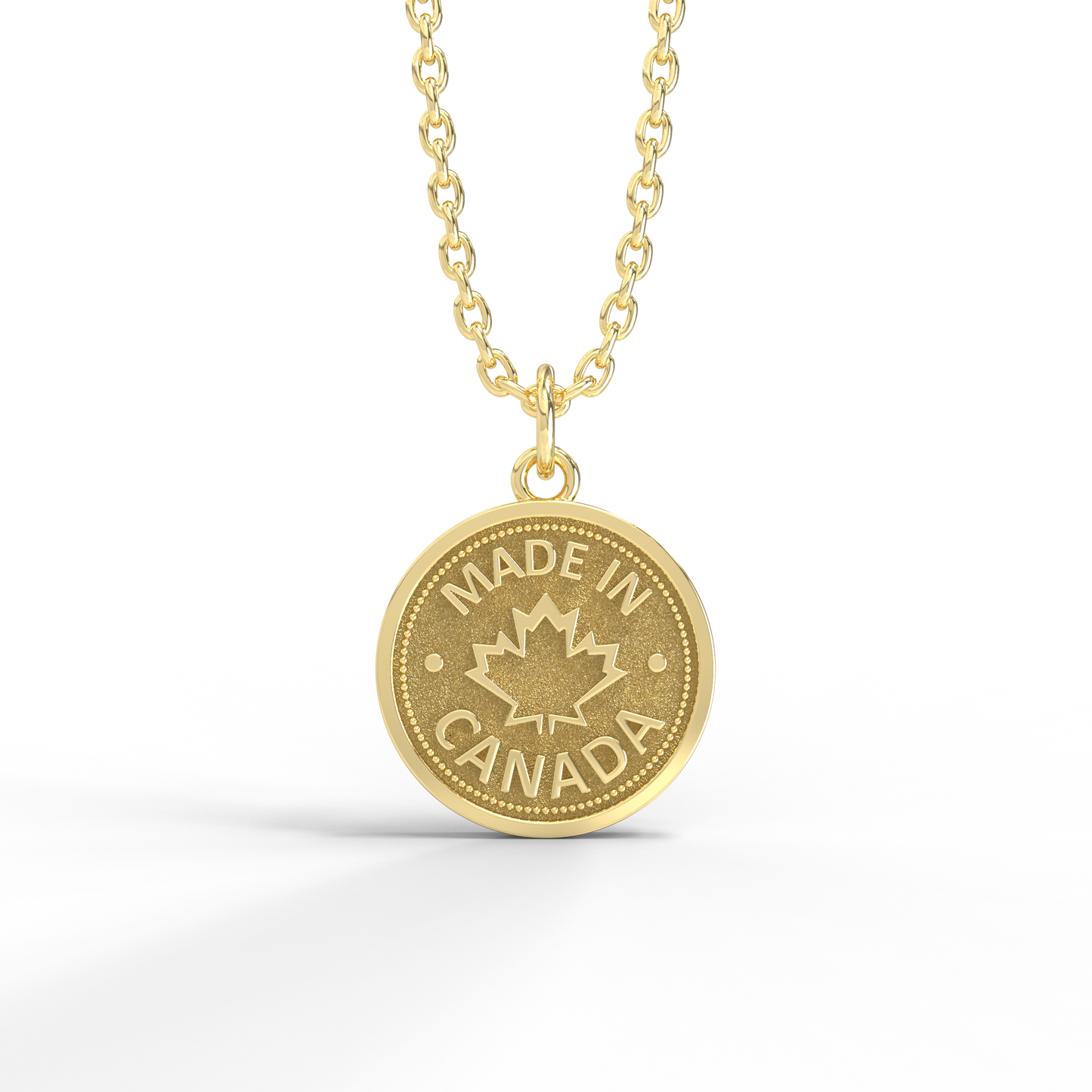 Made in Canada Coin Pendant