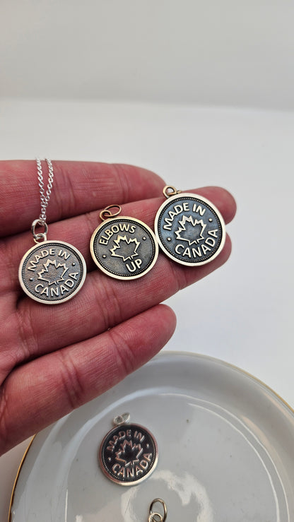 Made in Canada Coin Pendant