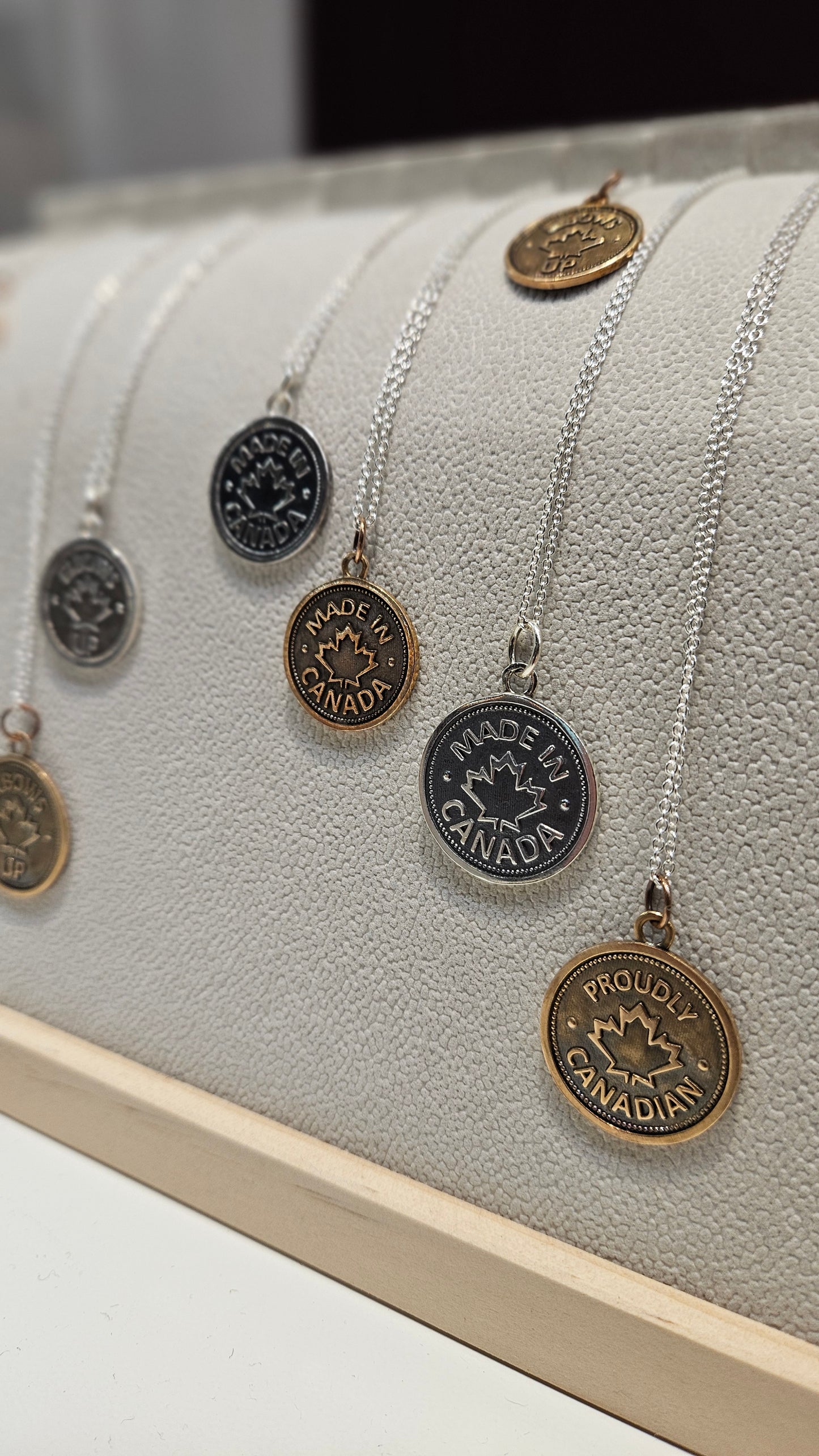 Made in Canada Coin Pendant