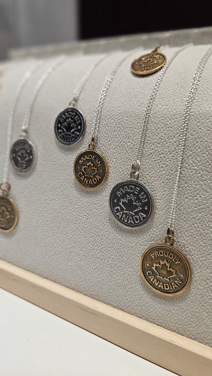 Made in Canada Coin Pendant