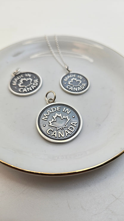 Made in Canada Coin Pendant