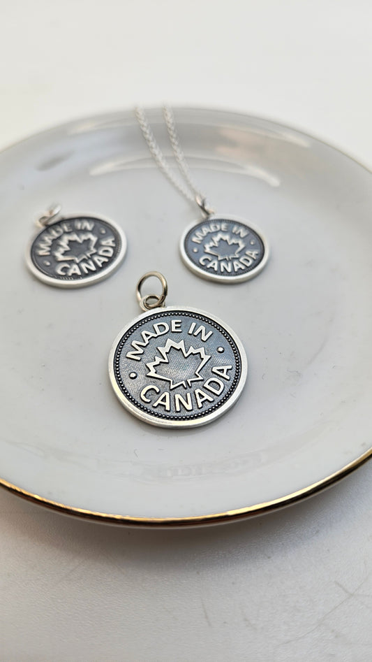 Made in Canada Coin Pendant
