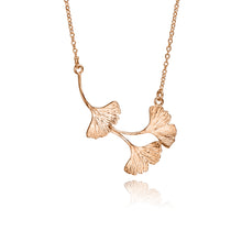 Load image into Gallery viewer, Falling Ginkgo Leaves Necklace
