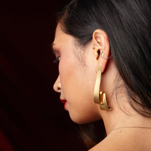 Gold-Filled Cascade Stud Earrings