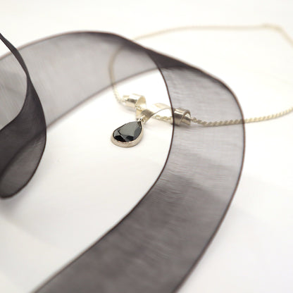 Whirl Pendant with Hematite