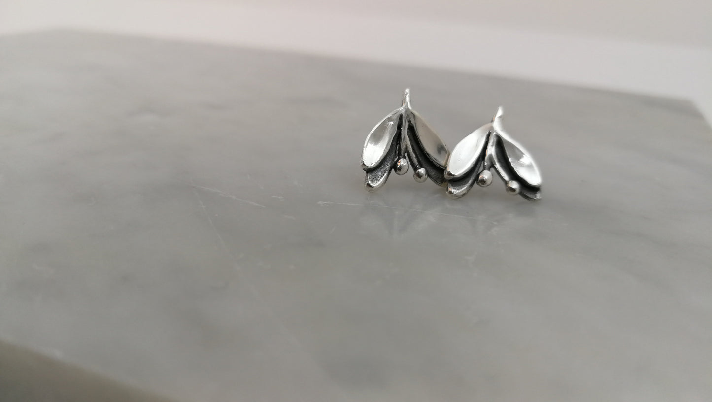 Mistletoe Stud Earrings