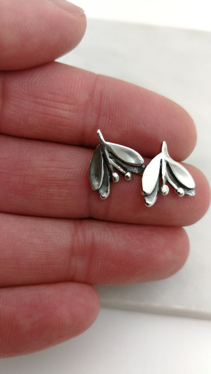 Mistletoe Stud Earrings