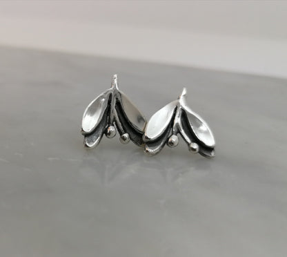 Mistletoe Stud Earrings