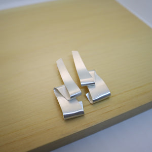 Cascade Stud Earrings No. 04