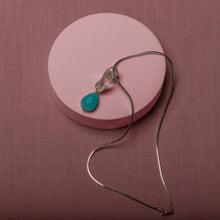 Load image into Gallery viewer, Knot Pendant with Amazonite
