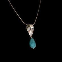 Load image into Gallery viewer, Knot Pendant with Amazonite
