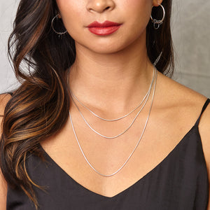 Shimmer Snake Chain