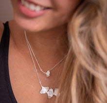 Load image into Gallery viewer, Single Ginkgo Leaf Necklace
