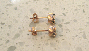 Classic Rose Stud Earrings